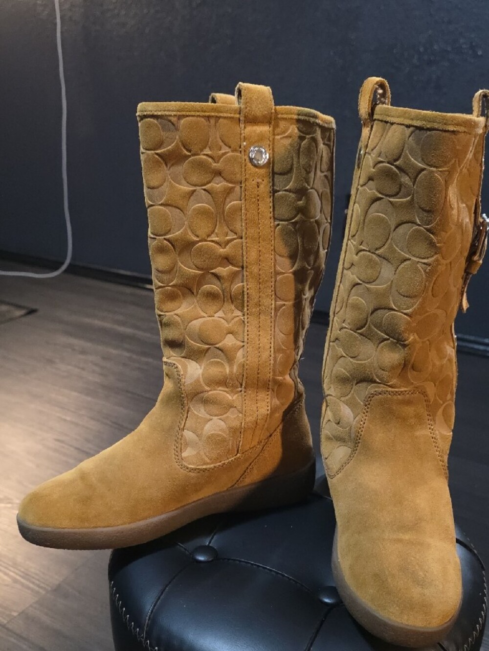 Coach Signature Boots - Picture 6 of 6
